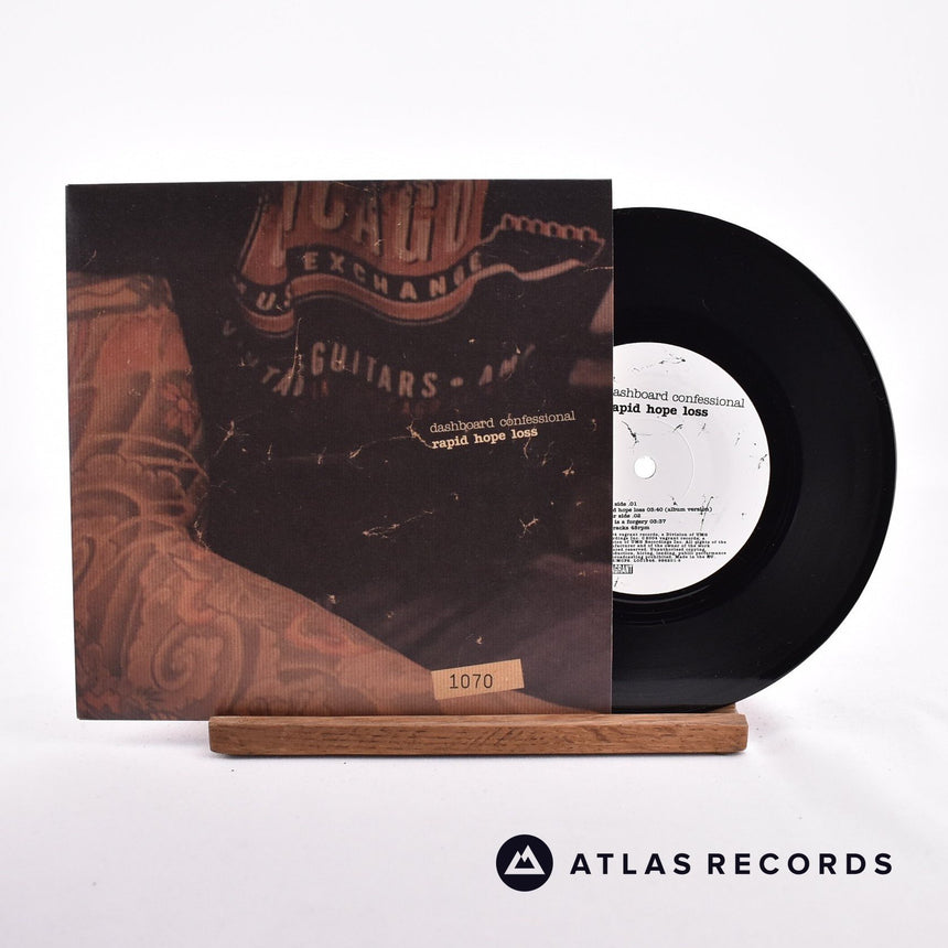 Dashboard Confessional Rapid Hope Loss 7" Vinyl Record - Front Cover & Record
