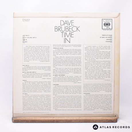 Dave Brubeck - Time In - Mono LP Vinyl Record - EX/VG+