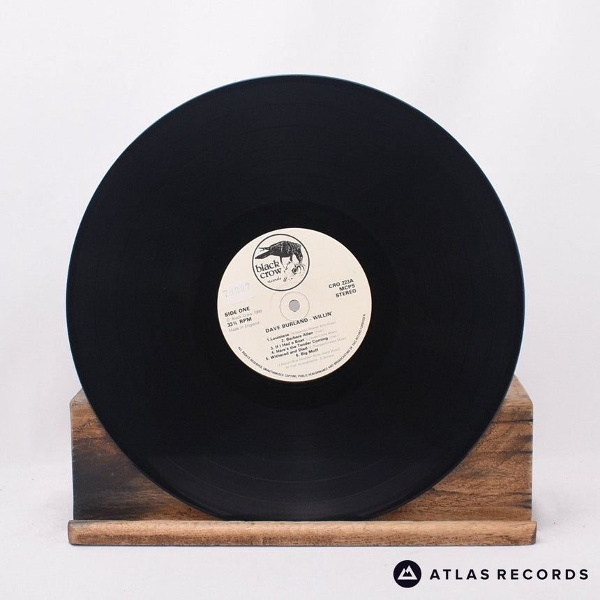 Dave Burland - Willin' - LP Vinyl Record - EX/VG+