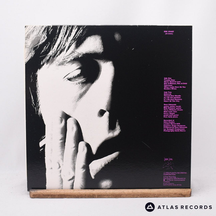 Dave Edmunds - Tracks On Wax 4 - First Uk Press LP Vinyl Record - EX/EX