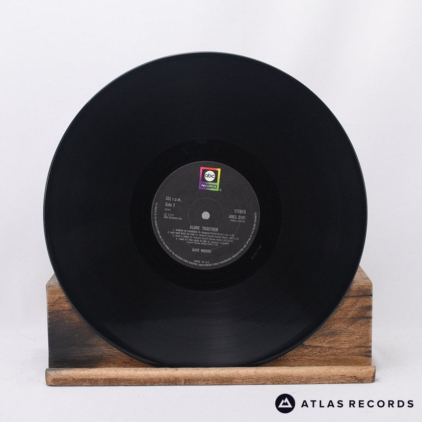 Dave Mason - Alone Together - Gatefold LP Vinyl Record - EX/EX