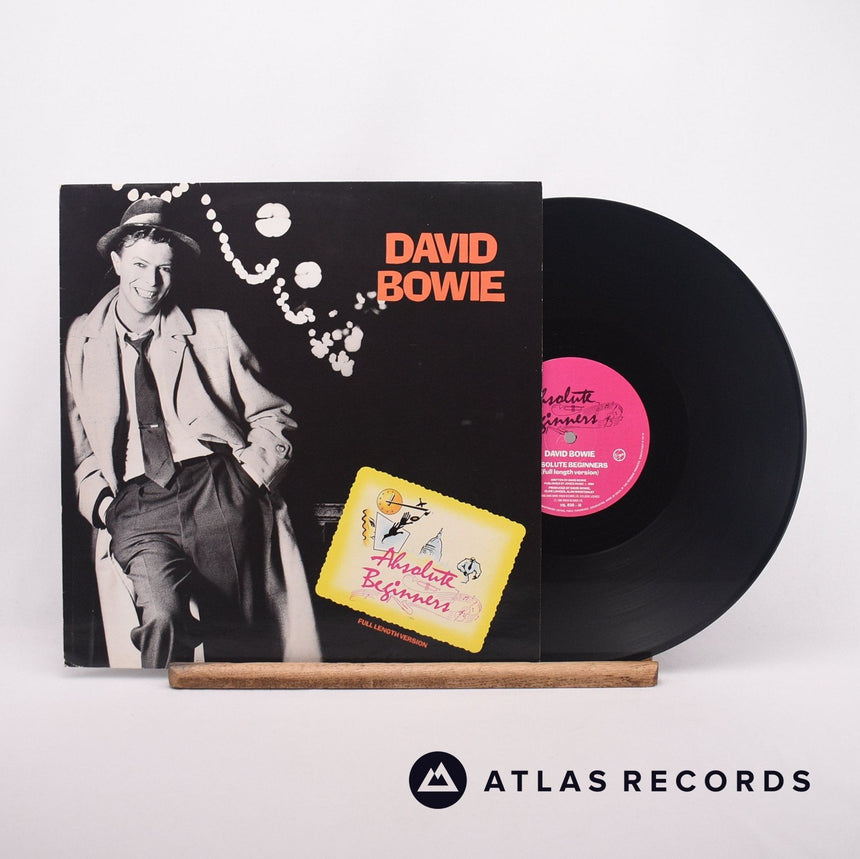 David Bowie Absolute Beginners 12" Vinyl Record - Front Cover & Record