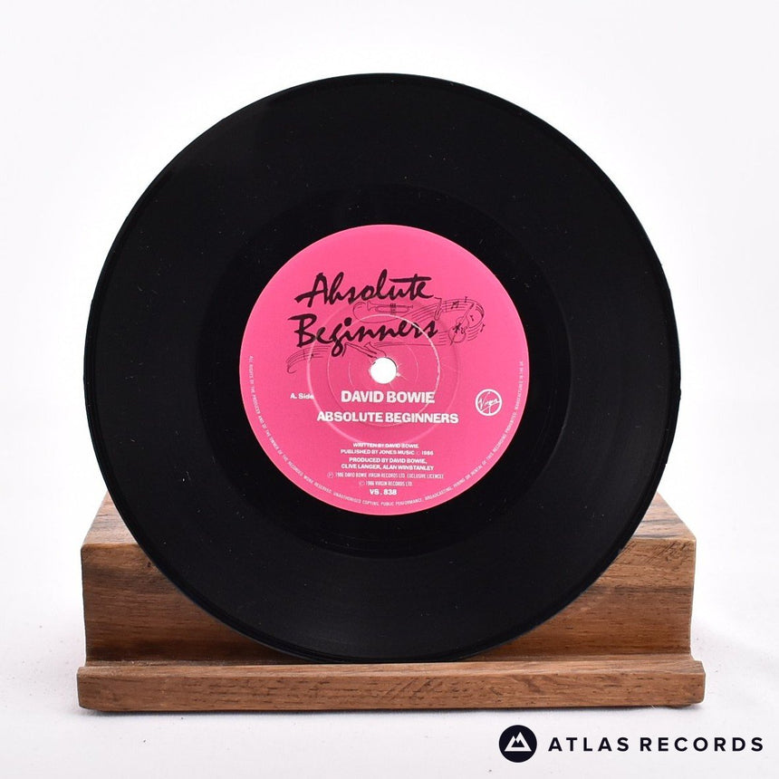 David Bowie - Absolute Beginners - Merch Insert 7" Vinyl Record - VG+/EX