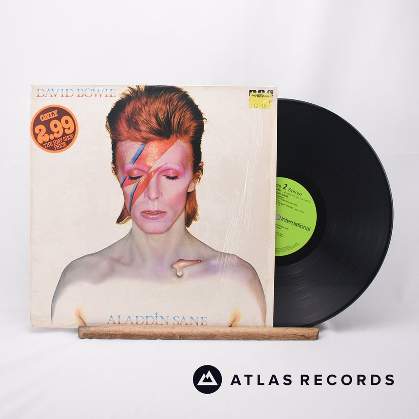 David Bowie - Aladdin Sane - Bilbo A-1 B-2 LP Vinyl Record - VG+/EX