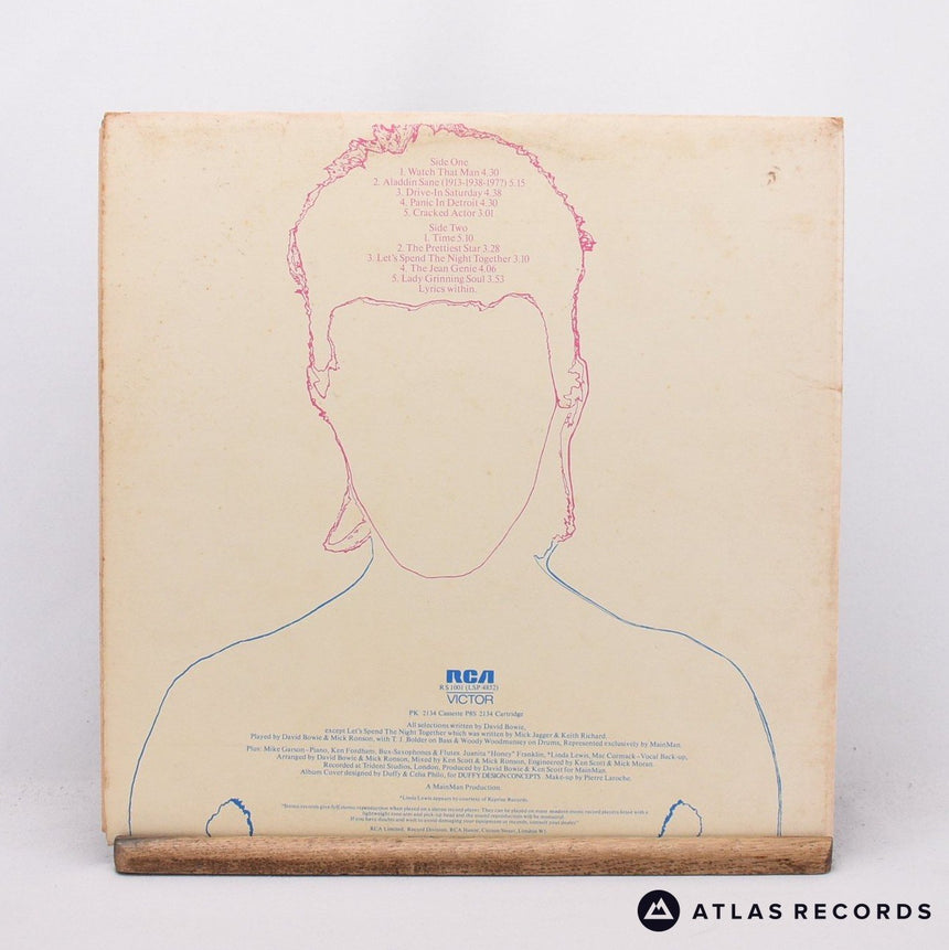 David Bowie - Aladdin Sane - Gatefold 43 44 LP Vinyl Record - VG+/VG+