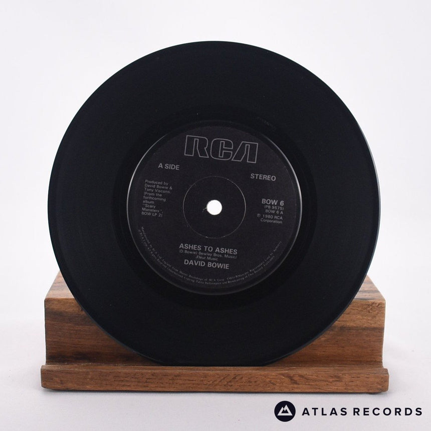 David Bowie - Ashes To Ashes - 7" Vinyl Record - VG+/VG+