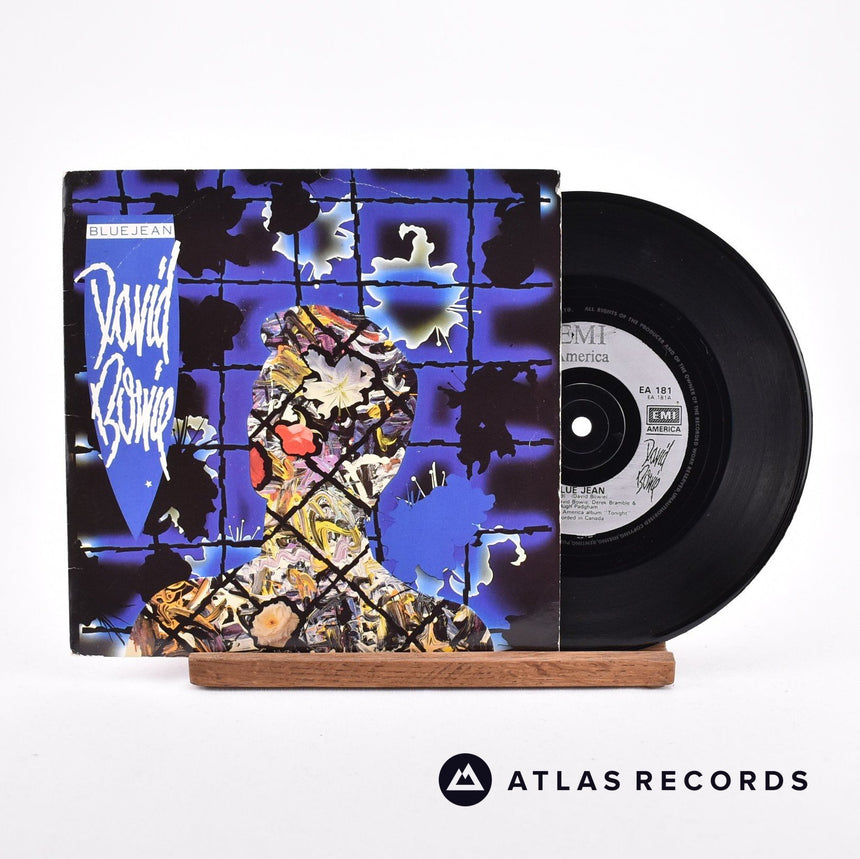 David Bowie Blue Jean 7" Vinyl Record - Front Cover & Record