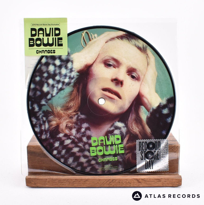 David Bowie Changes 7" Vinyl Record - Front Cover & Record