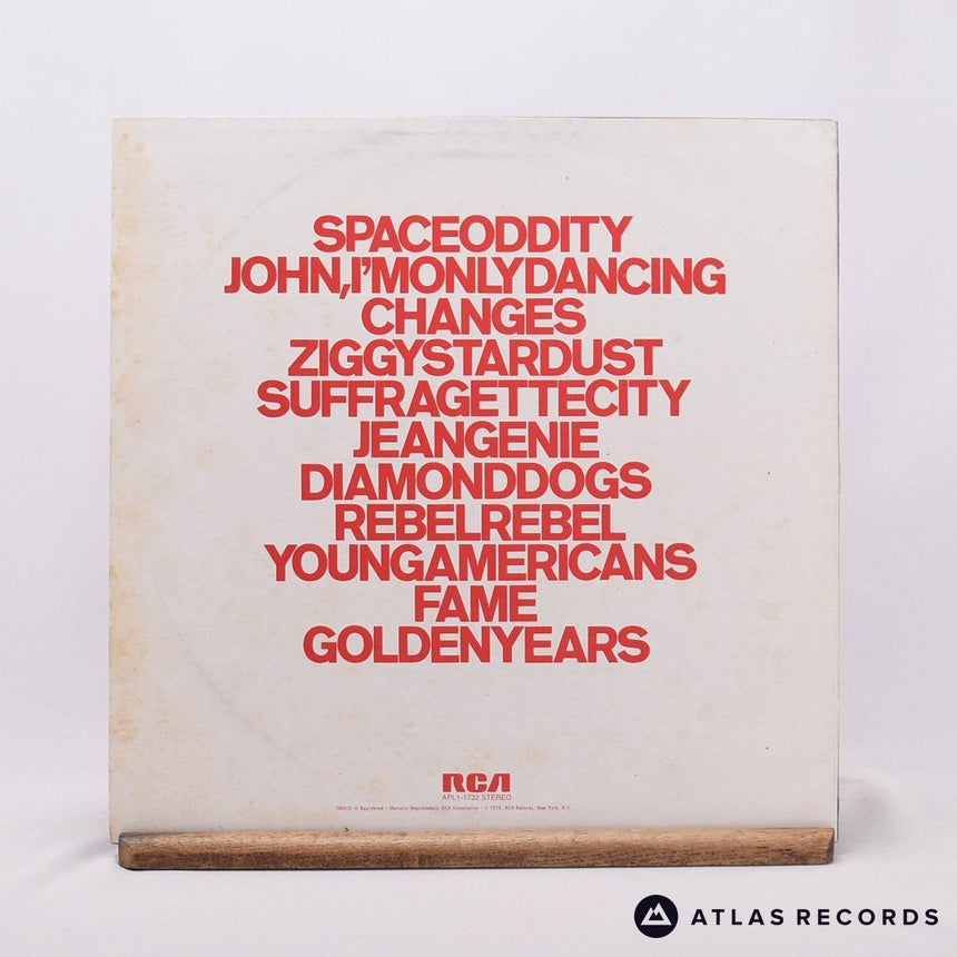 David Bowie - ChangesOneBowie - Reissue Italian LP Vinyl Record - VG+/VG+