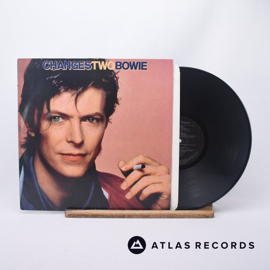 David Bowie ChangesTwoBowie LP Vinyl Record - Front Cover & Record