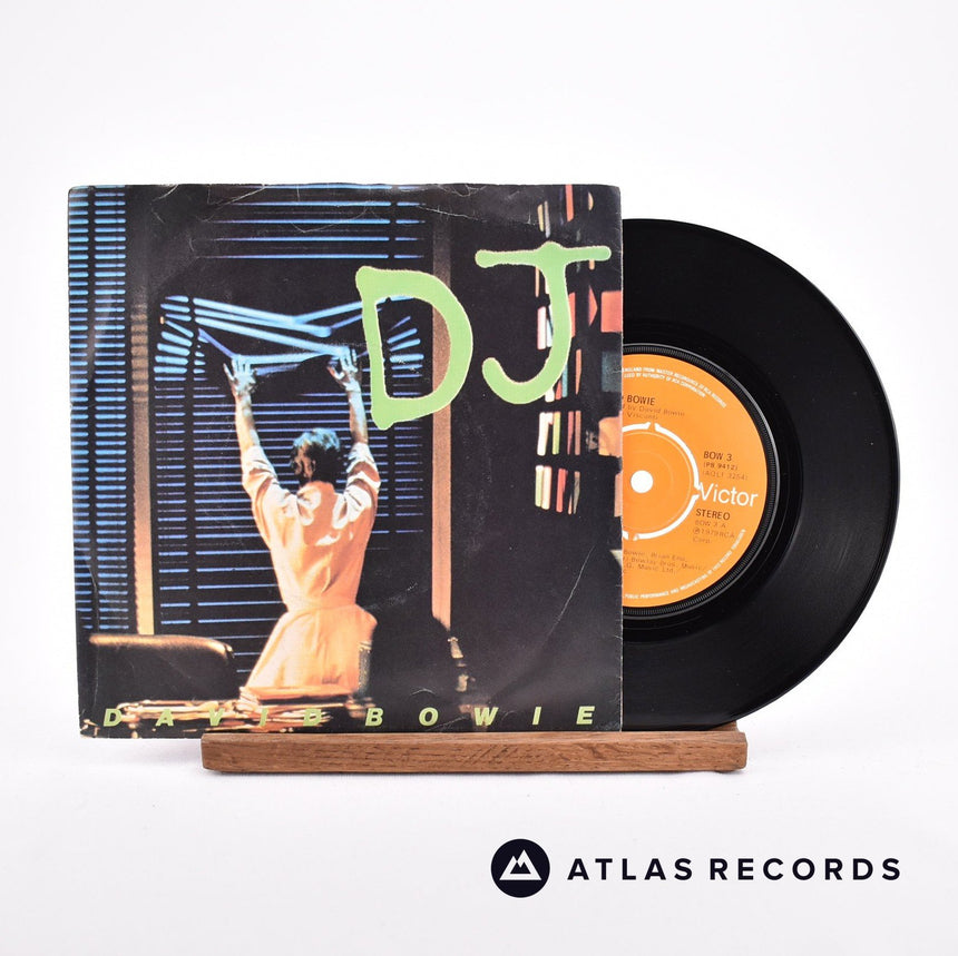 David Bowie DJ 7" Vinyl Record - Front Cover & Record