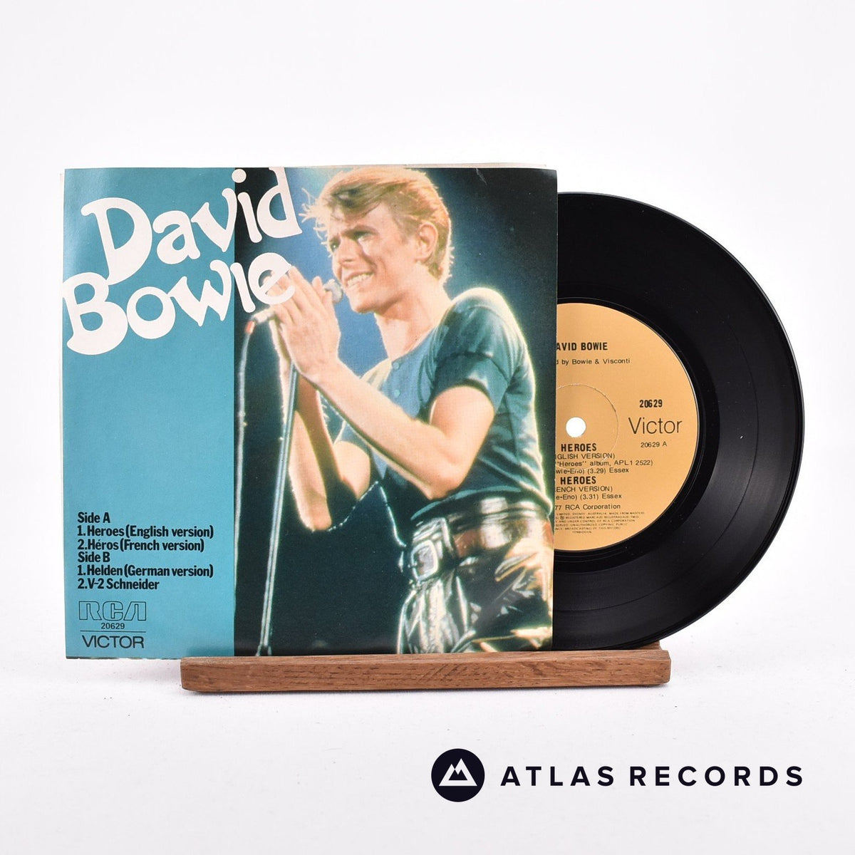 David Bowie David Bowie 7" EP Vinyl Record VG+/EX – Atlas Records
