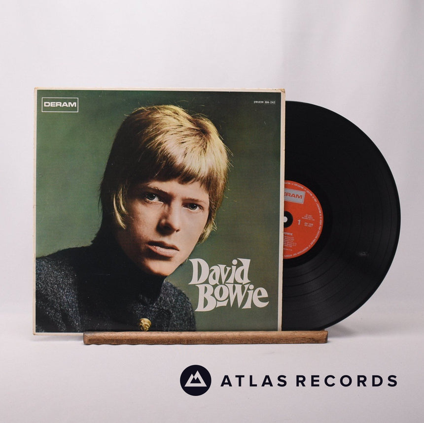 David Bowie David Bowie LP Vinyl Record - Front Cover & Record