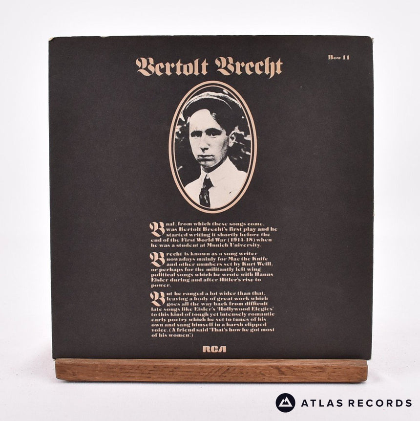 David Bowie - David Bowie In Bertolt Brecht's Baal - 7" EP Vinyl Record - EX/VG+