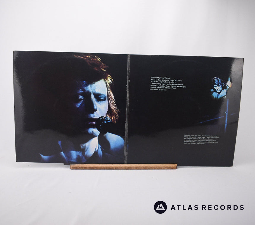 David Bowie - David Live - Repress Gatefold 2 x LP Vinyl Record - EX/EX