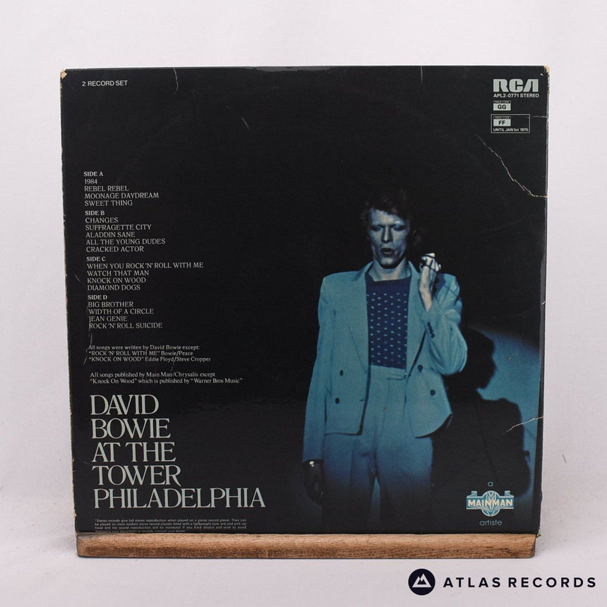 David Bowie - David Live - Repress Gatefold 2 x LP Vinyl Record - VG/VG+