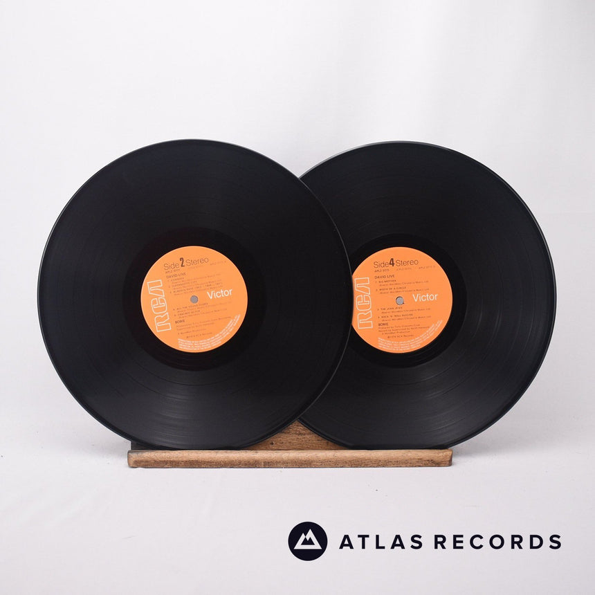 David Bowie - David Live - Repress Gatefold 2 x LP Vinyl Record - EX/EX