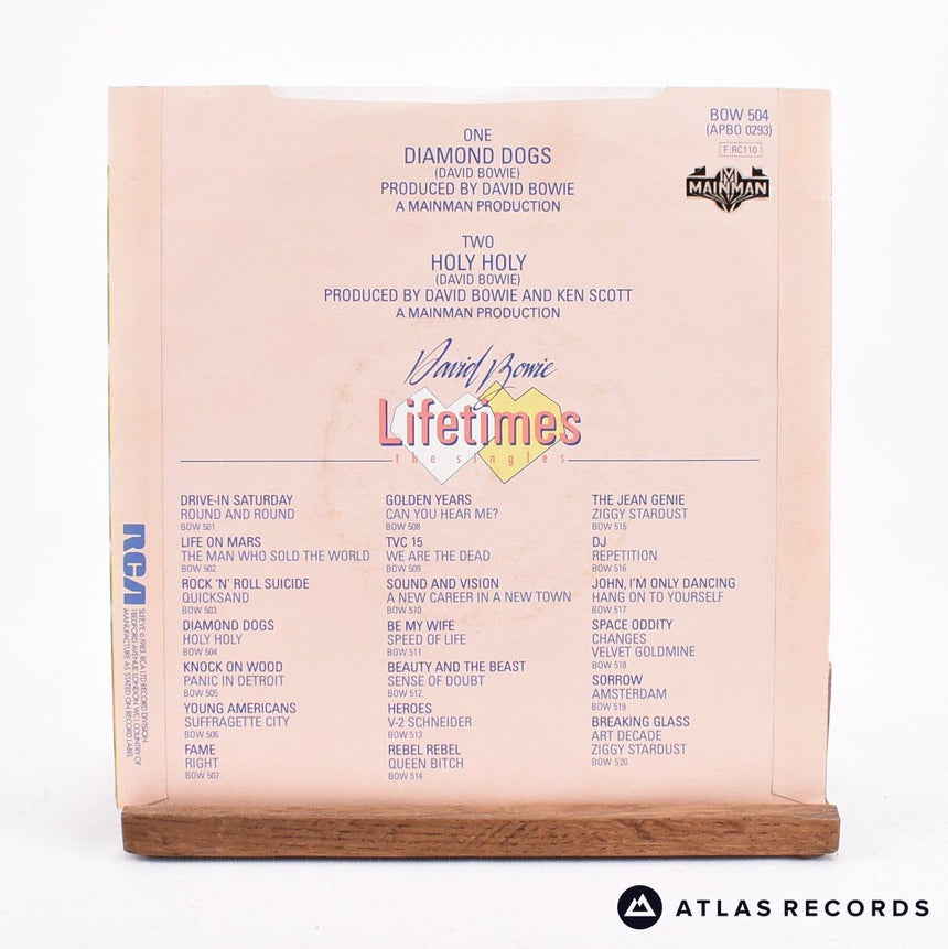 David Bowie - Diamond Dogs - Reissue 7" Vinyl Record - EX/EX