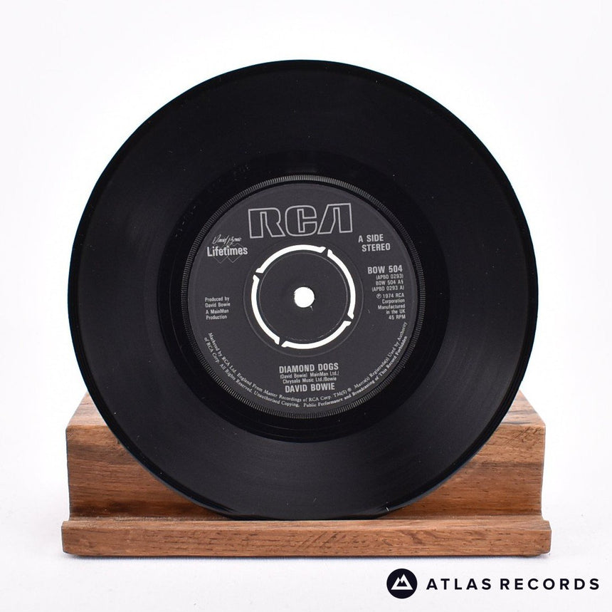 David Bowie - Diamond Dogs - Reissue 7" Vinyl Record - EX/EX