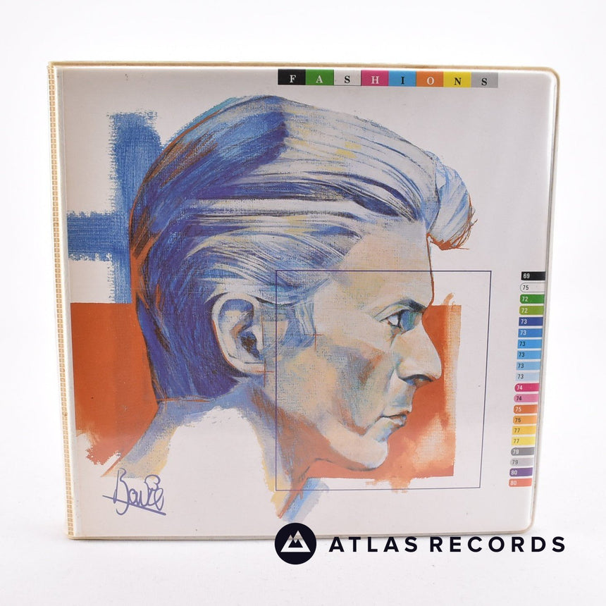 David Bowie Fashions 10 x 7" Vinyl Record - Front Cover & Record
