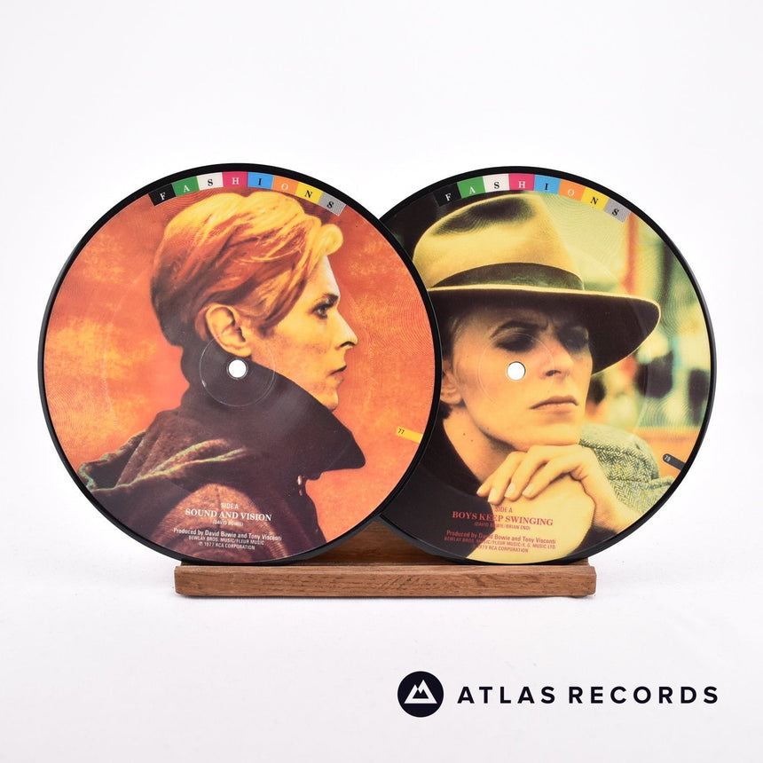 David Bowie - Fashions - Picture Disc 10 x 7" Vinyl Record - VG/VG+