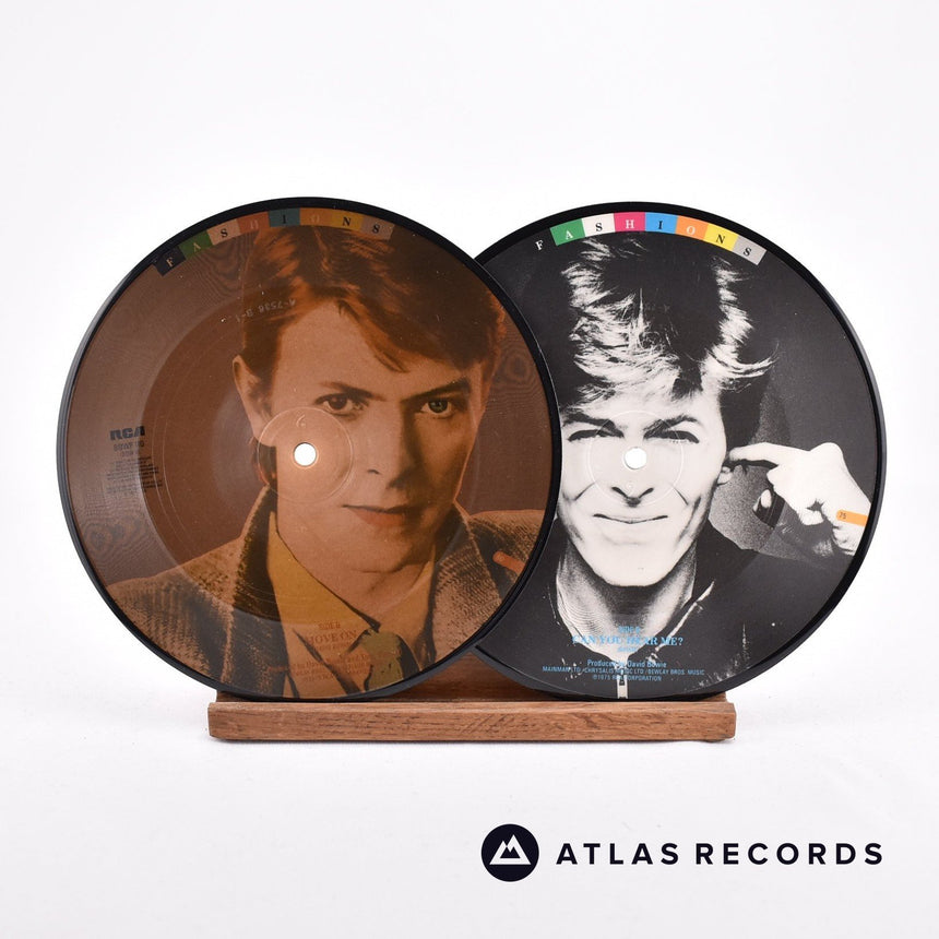 David Bowie - Fashions - Picture Disc 10 x 7" Vinyl Record - VG/VG+