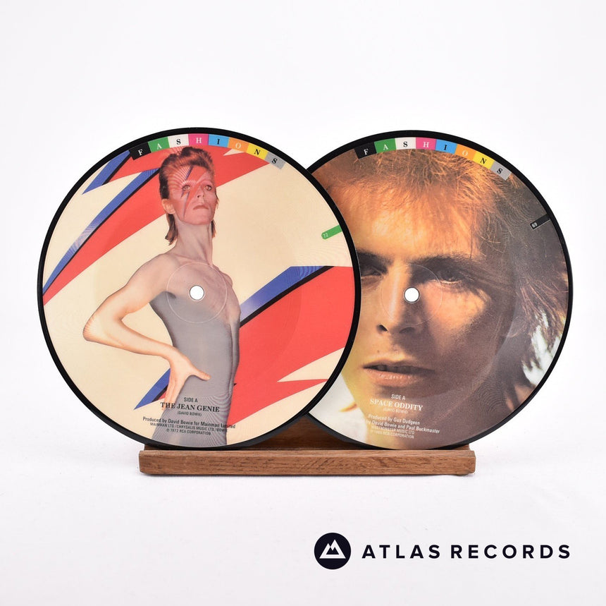 David Bowie - Fashions - Picture Disc 10 x 7" Vinyl Record - VG/VG+