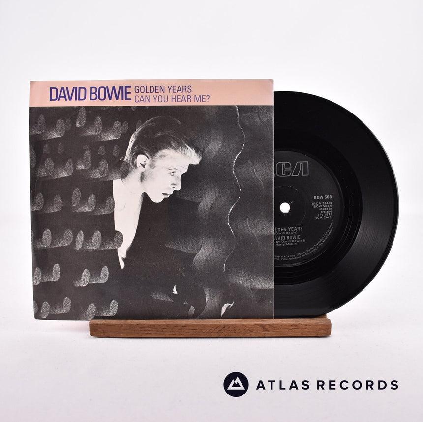 David Bowie Golden Years 7" Vinyl Record - Front Cover & Record