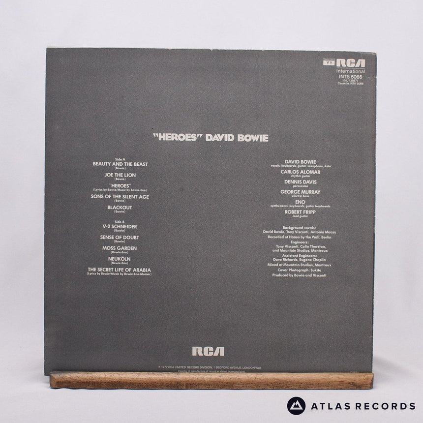 David Bowie - "Heroes" - Reissue A-3 B-6 LP Vinyl Record - EX/EX