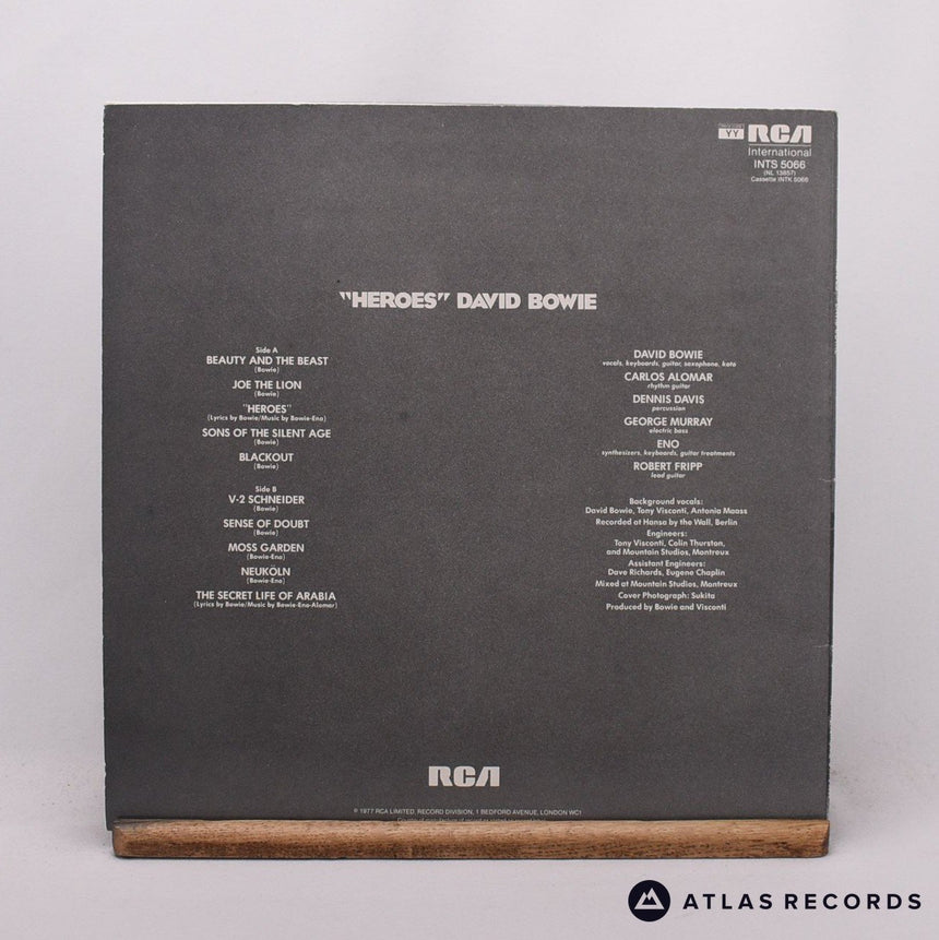 David Bowie - "Heroes" - Bilbo Reissue LP Vinyl Record - EX/NM