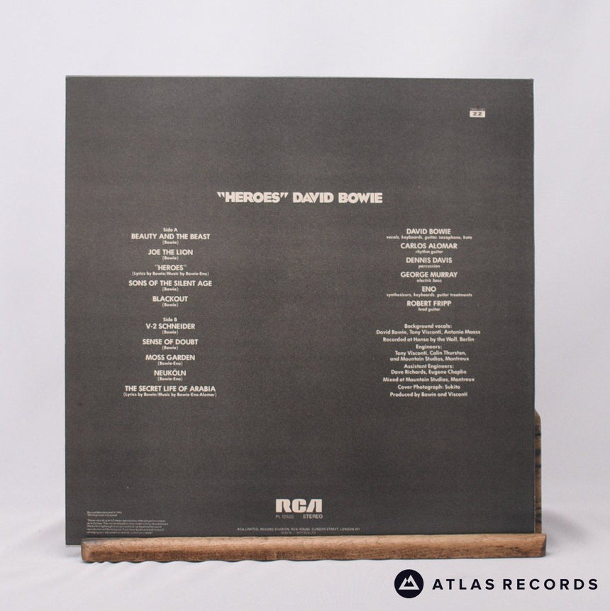 David Bowie - "Heroes" - Sterling A-2 B-2 LP Vinyl Record - EX/VG+