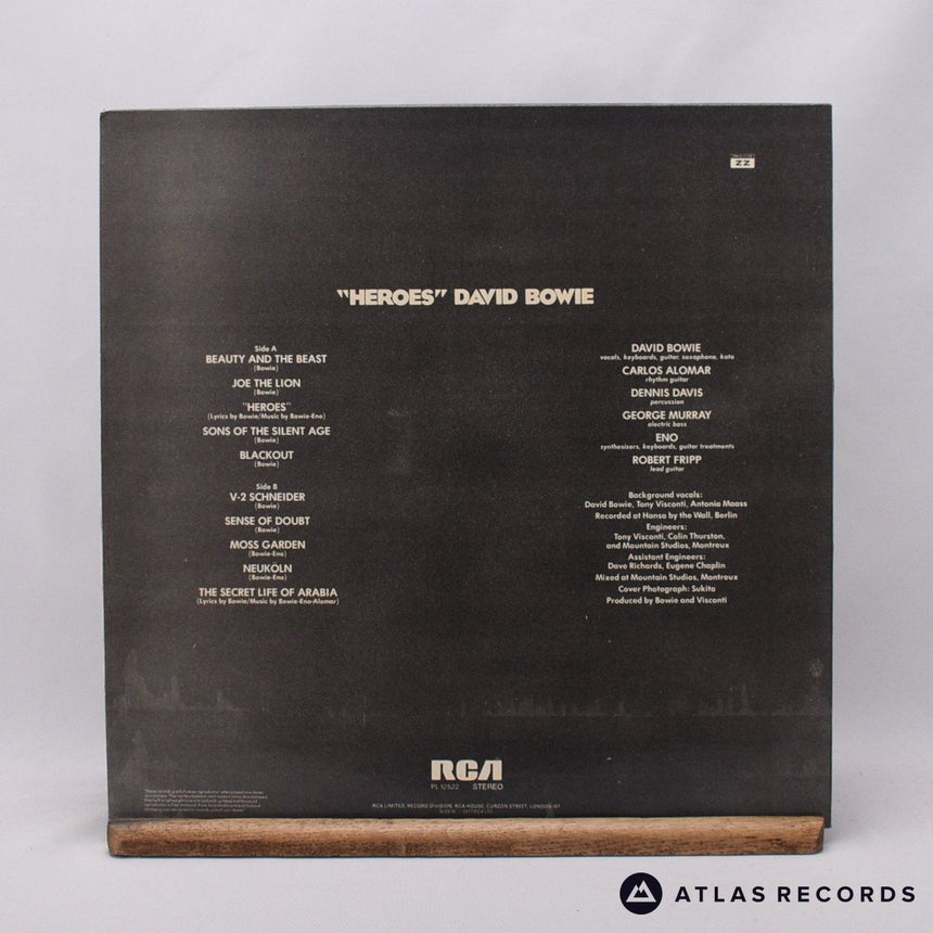 David Bowie - "Heroes" - A-3 B-5 LP Vinyl Record - EX/EX