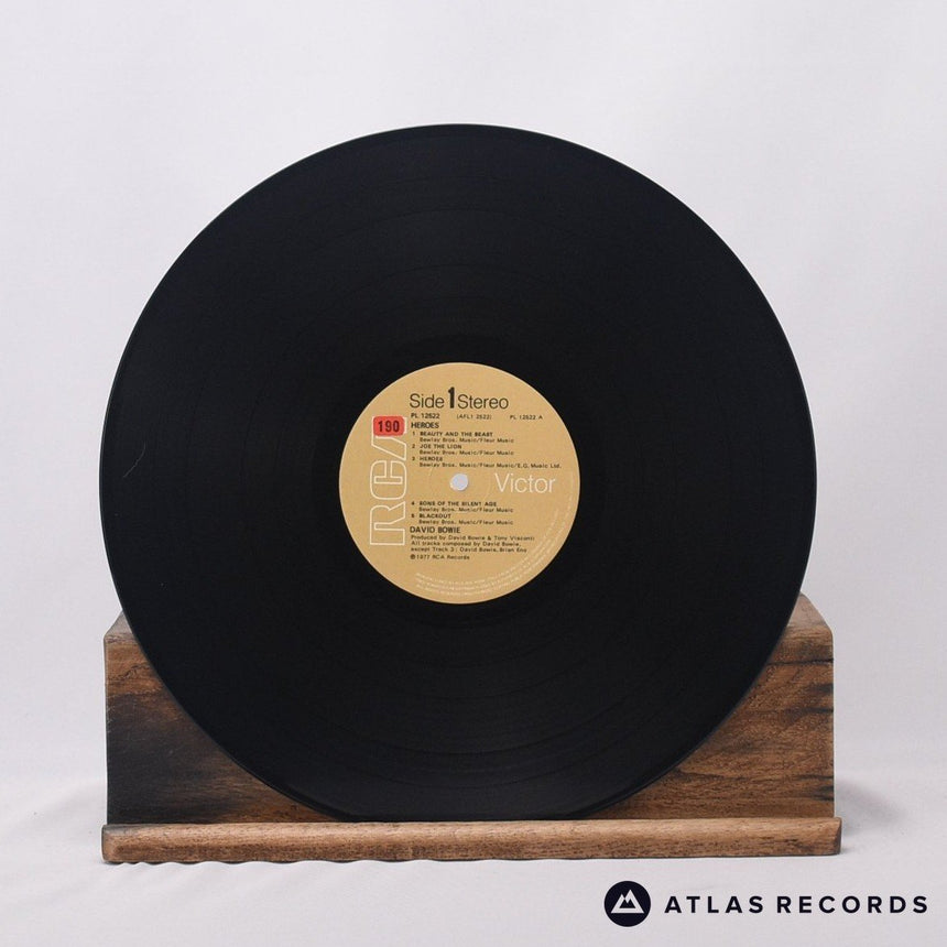 David Bowie - "Heroes" - Sterling A-2 B-2 LP Vinyl Record - EX/VG+