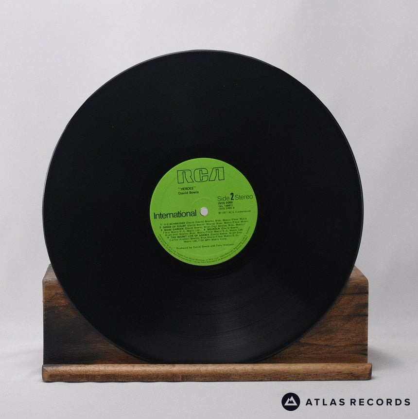 David Bowie - "Heroes" - Bilbo Reissue A-3E B-IT LP Vinyl Record - VG+/VG+