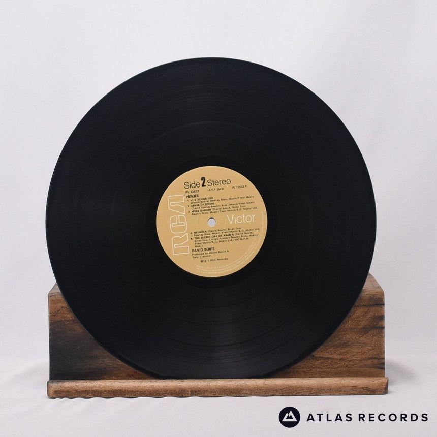 David Bowie - "Heroes" - Sterling A-2 B-2 LP Vinyl Record - EX/VG+