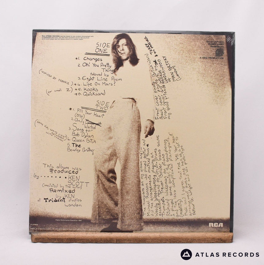 David Bowie - Hunky Dory - Sealed Us Press LP Vinyl Record - NEW