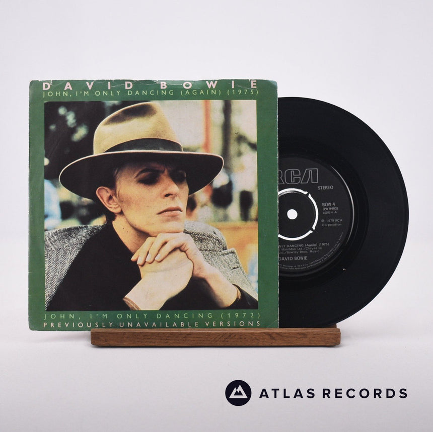 David Bowie John, I'm Only Dancing 7" Vinyl Record - Front Cover & Record