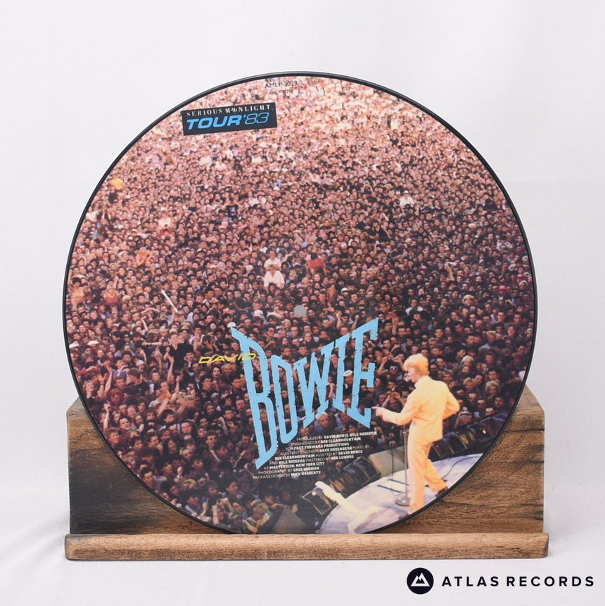David Bowie - Let's Dance - Picture Disc LP Vinyl Record - EX