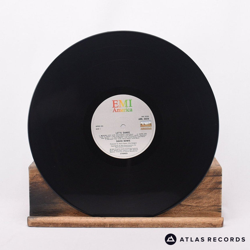 David Bowie - Let's Dance - A-2 B-1 LP Vinyl Record - VG+/EX