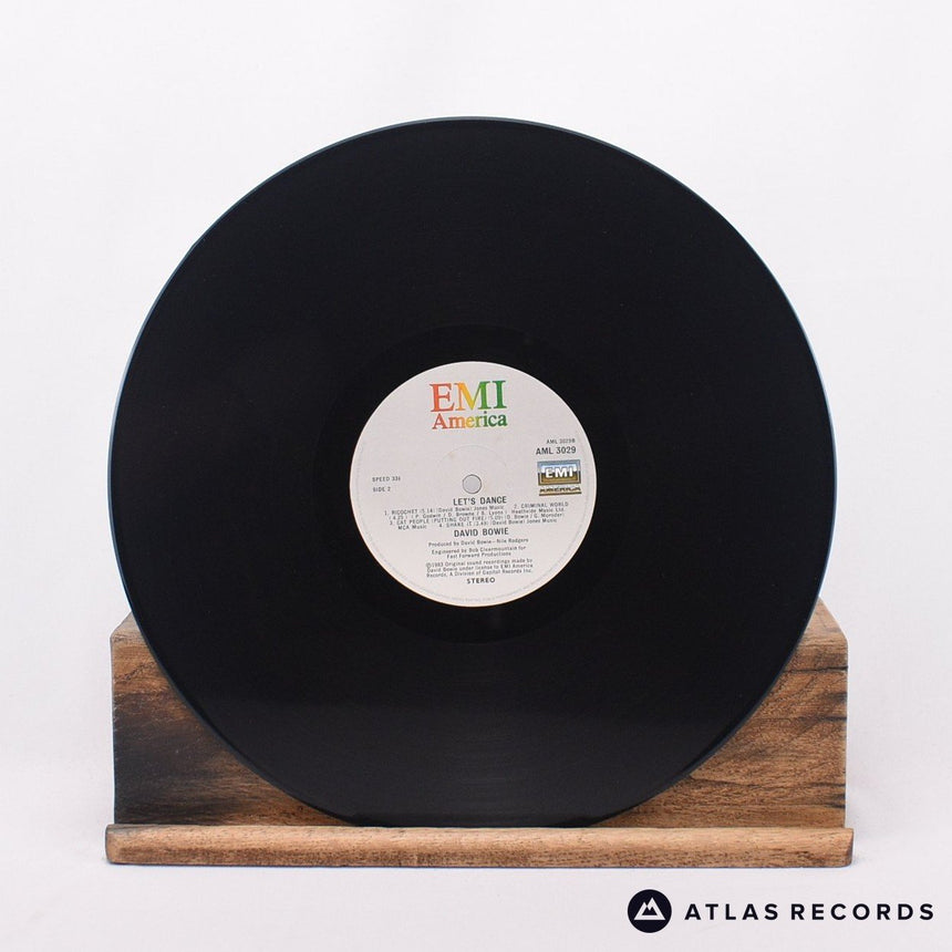 David Bowie - Let's Dance - A-2 B-1 LP Vinyl Record - VG+/EX