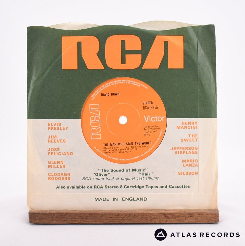 David Bowie - Life On Mars - 7" Vinyl Record - VG+/VG+