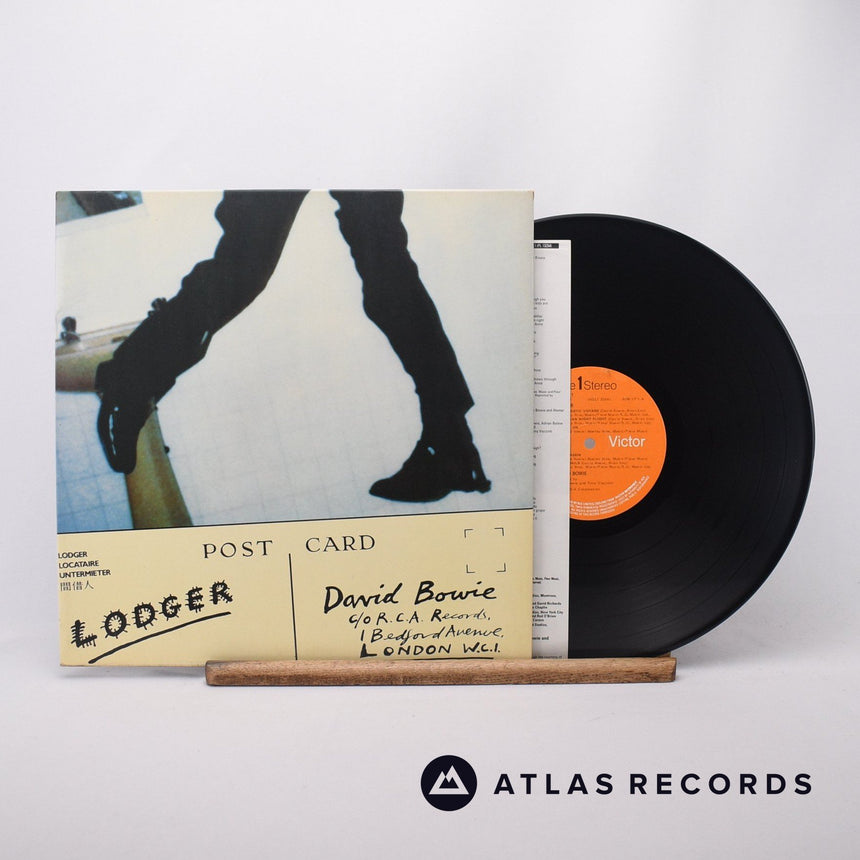 David Bowie Lodger LP Vinyl Record - Front Cover & Record