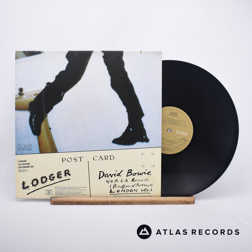 David Bowie Lodger LP Vinyl Record - Front Cover & Record