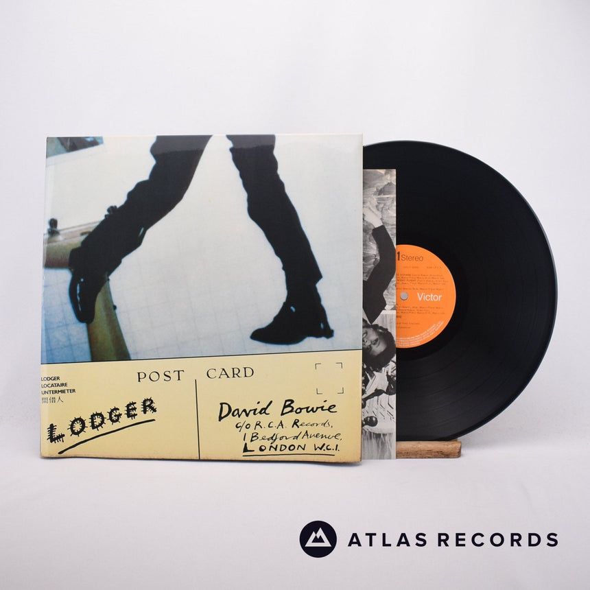 David Bowie Lodger LP Vinyl Record - Front Cover & Record