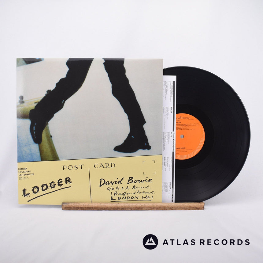 David Bowie Lodger LP Vinyl Record - Front Cover & Record