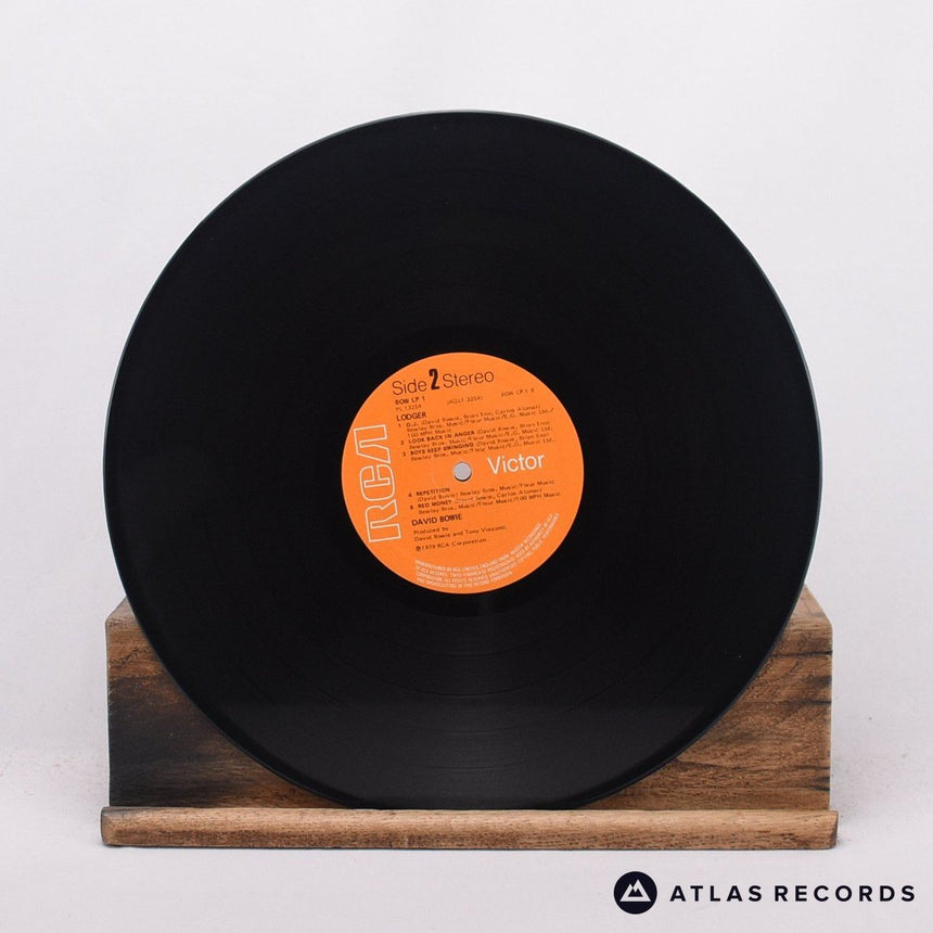 David Bowie - Lodger - Lyric Sheet A-2 B-2 LP Vinyl Record - VG+/EX