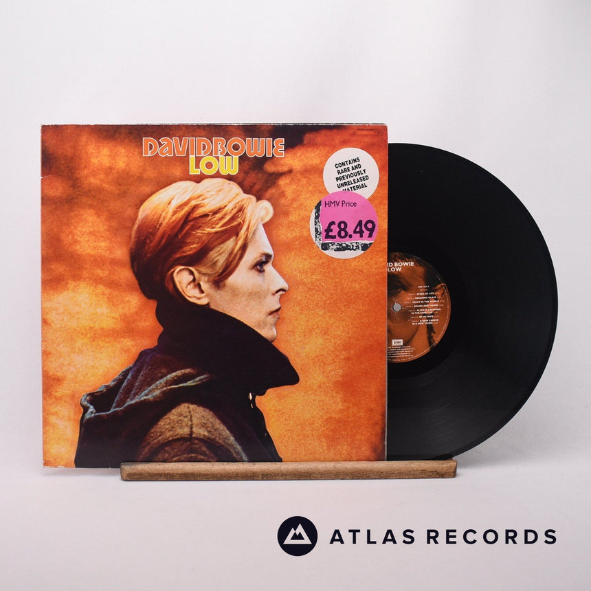 David Bowie Low LP Vinyl Record - Front Cover & Record