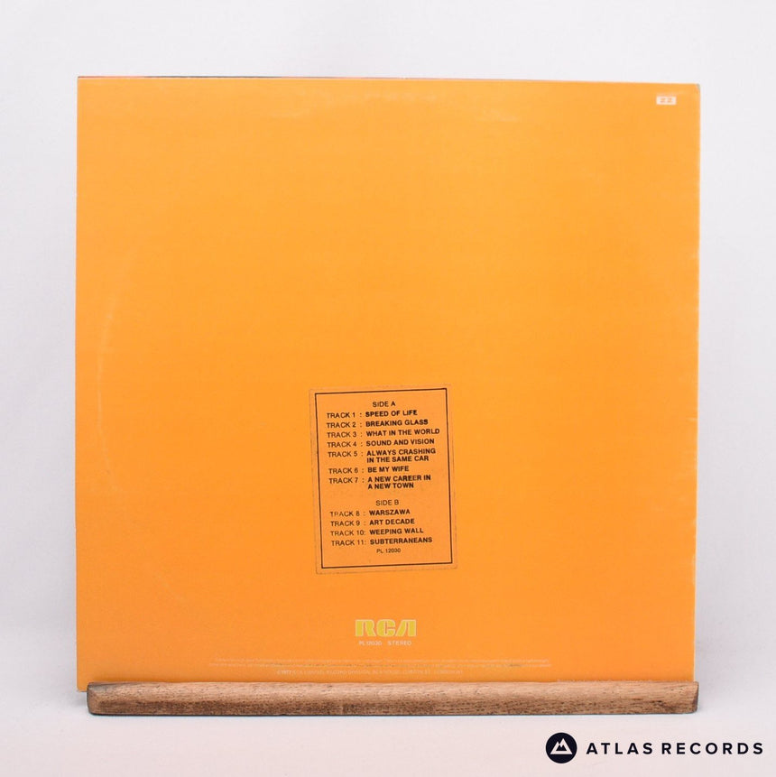David Bowie - Low - Insert A-2 B-2 LP Vinyl Record - EX/VG+