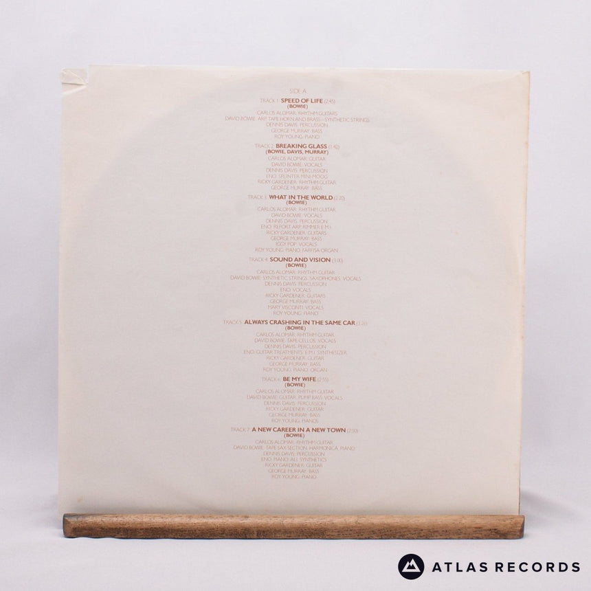 David Bowie - Low - Dynaflex Canadian -A -B LP Vinyl Record - VG+/VG+