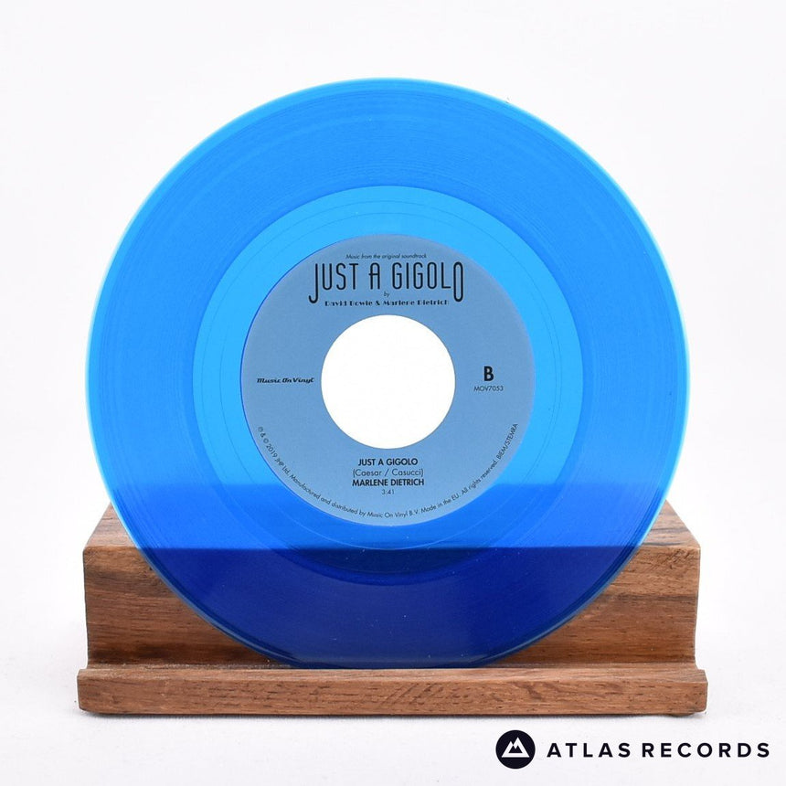 David Bowie - Music From The Original Soundtrack Just A Gigolo - Blue 7" Vinyl Record - EX/EX